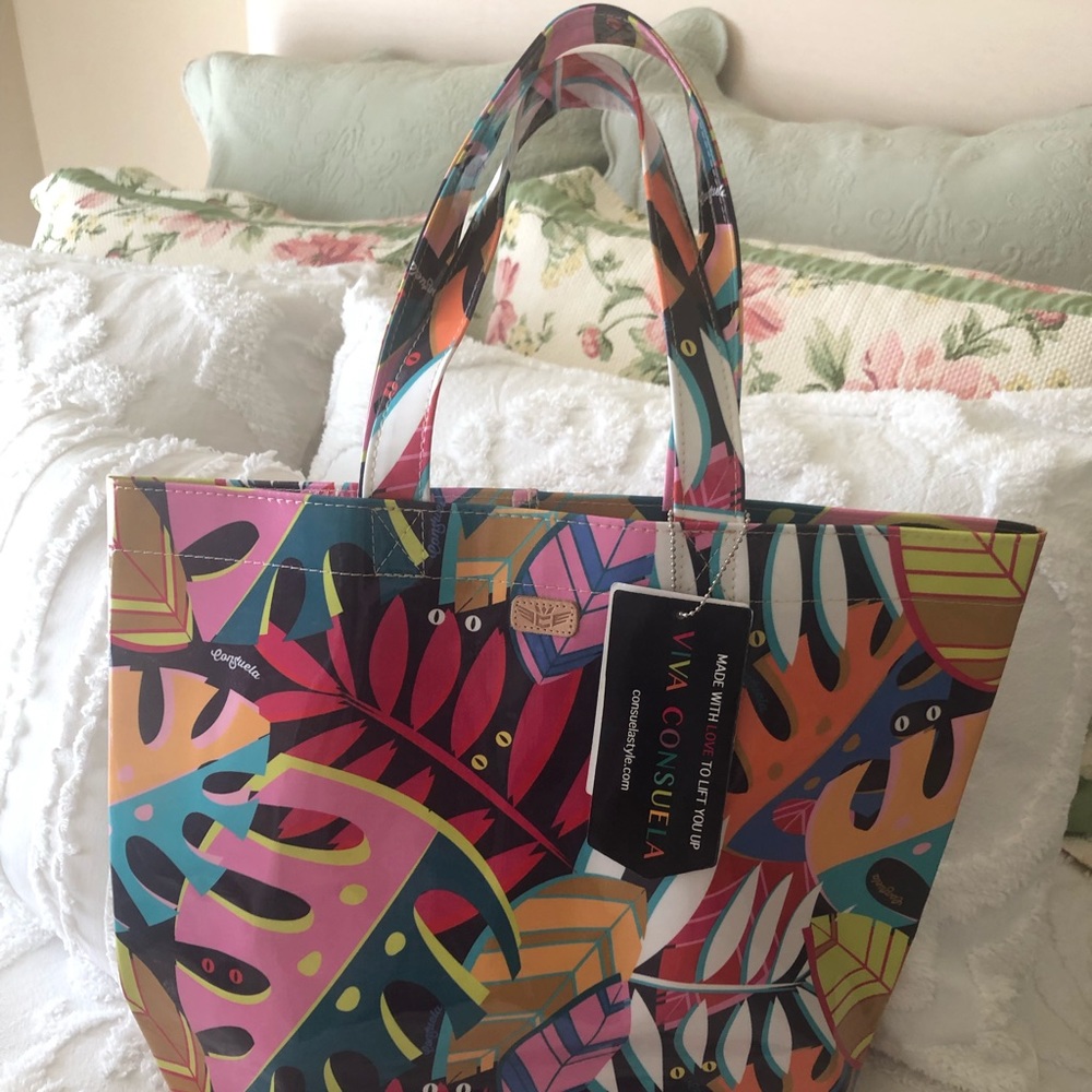NWT Consuela Colorful Tote